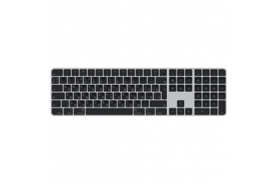 Apple Magic Keyboard clavier USB + Bluetooth QWERTY Russe Argent, Noir