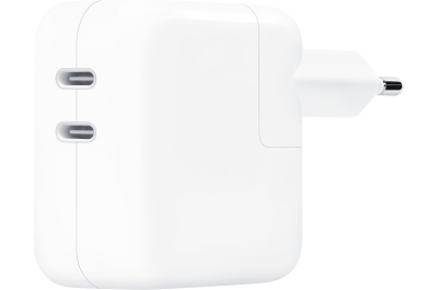 Apple Lichtnetadapter van 35 W met twee USB‑C-poorten