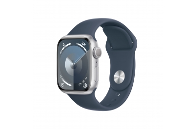 Apple Watch Series 9 41 mm Numérique 352 x 430 pixels Écran tactile Argent Wifi GPS (satellite)