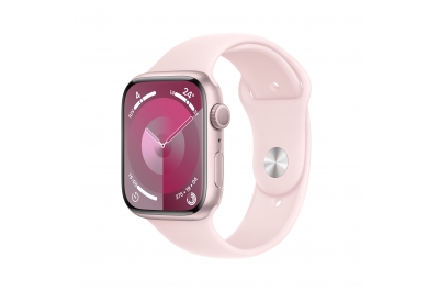 Apple Watch Series 9 45 mm Digitaal 396 x 484 Pixels Touchscreen Roze Wifi GPS