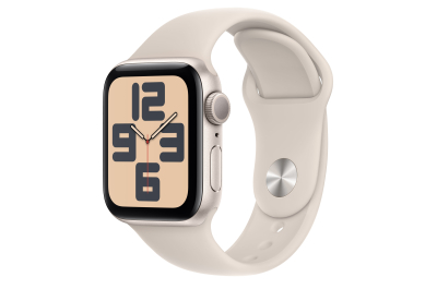 Apple Watch SE OLED 40 mm Digitaal 324 x 394 Pixels Touchscreen Beige Wifi GPS