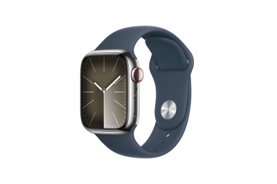 Apple Watch Series 9 41 mm Digitaal 352 x 430 Pixels Touchscreen 4G Zilver Wifi GPS