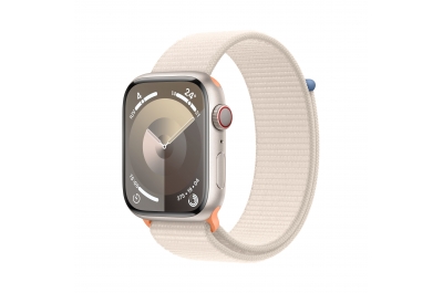 Apple Watch Series 9 OLED 45 mm Digitaal 396 x 484 Pixels Touchscreen 4G Beige Wifi GPS