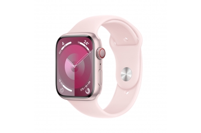 Apple Watch Series 9 45 mm Digitaal 396 x 484 Pixels Touchscreen 4G Roze Wifi GPS
