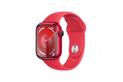 Apple Watch Series 9 41 mm Numérique 352 x 430 pixels Écran tactile Rouge Wifi GPS (satellite)