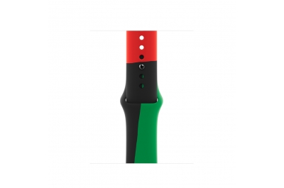 Apple MUQ63ZM/A Smart Wearable Accessories Band Black, Green, Red Fluoroelastomer