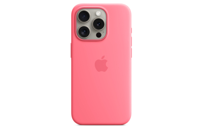 Apple Siliconenhoesje met MagSafe voor iPhone 15 Pro - Roze