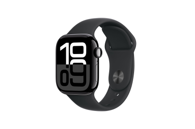 Apple Watch Series 10 OLED 42 mm Digitaal 374 x 446 Pixels Touchscreen Zwart Wifi GPS