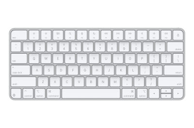 Apple Magic toetsenbord Universeel USB + Bluetooth QWERTY Amerikaans Engels Wit