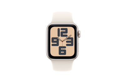 Apple Watch SE OLED 40 mm Digitaal 324 x 394 Pixels Touchscreen Beige Wifi GPS