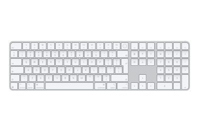 Apple Magic toetsenbord Universeel USB + Bluetooth QWERTY Engels Wit