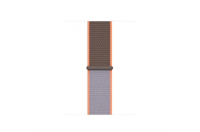 Apple MXMM2ZM/A smart wearable accessory Band Bruin, Grijs, Oranje Nylon