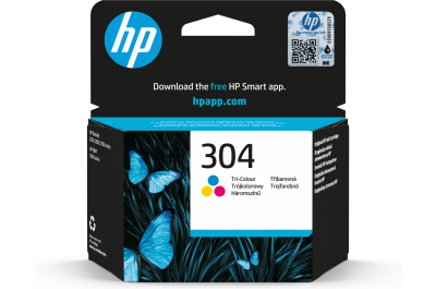 HP 304 originele drie-kleuren inktcartridge