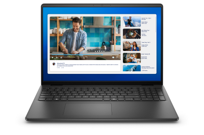 DELL DC16250 Intel Core 5 120U Laptop 40,6 cm (16") Full HD+ 16 GB DDR5-SDRAM 512 GB SSD Wi-Fi 6 (802.11ax) Windows 11 Home Engels Zwart