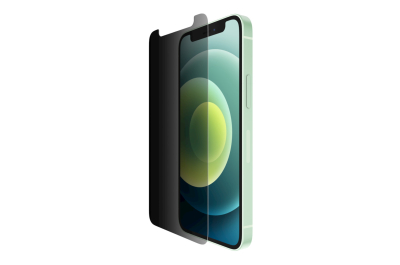 Belkin SCREENFORCE Tempered Glass Privacy Anti-Microbial Screenprotector - iPhone 12 Mini