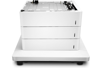 HP Color LaserJet 3x550 papierinvoer en standaard