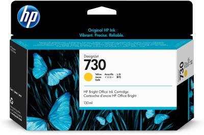 HP 730 gele DesignJet inktcartridge, 130 ml