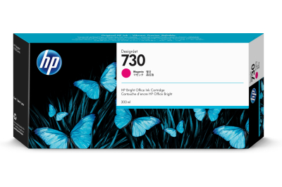 HP 730 magenta DesignJet inktcartridge, 300 ml