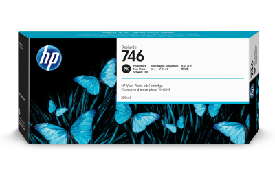 HP 746 fotozwarte DesignJet inktcartridge, 300 ml