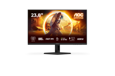 AOC G4 Q24G4RE computer monitor 60,5 cm (23.8") 2560 x 1440 Pixels Quad HD LED Zwart, Rood