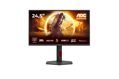 AOC G4 Q25G4SR computer monitor 62,2 cm (24.5") 2560 x 1440 Pixels Quad HD LED Zwart, Rood