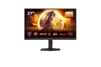 AOC G4 Q27G4ZR computer monitor 68,6 cm (27") 2560 x 1440 Pixels Quad HD LED Zwart, Rood