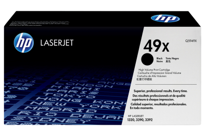 HP 49X toner LaserJet noir grande capacité authentique