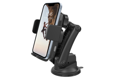 Accezz Wireless Charging Car Holder With Dashboard / Window Mount