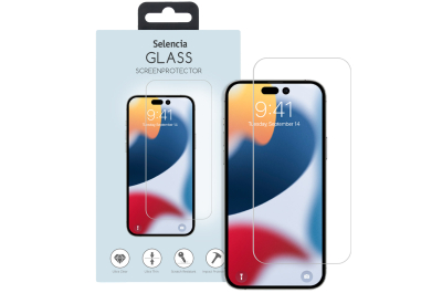 Selencia Gehard Glas Screenprotector iPhone 14 Pro Max