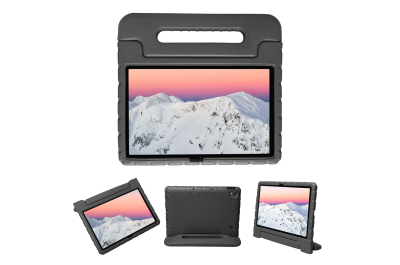 Accezz Kidsproof Backcover met handvat Galaxy Tab A8 - Zwart