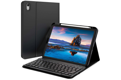 Accezz QWERTY Bluetooth Keyboard Bookcase