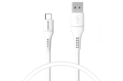 Accezz USB-C naar USB kabel - 0,2 meter - Wit