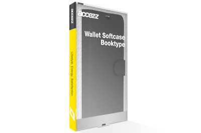 Accezz Wallet Softcase Bookcase iPhone 15 - Zwart