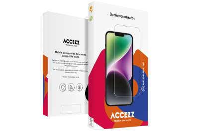 Accezz Gehard Glas Screenprotector iPhone 15 / 15 Pro