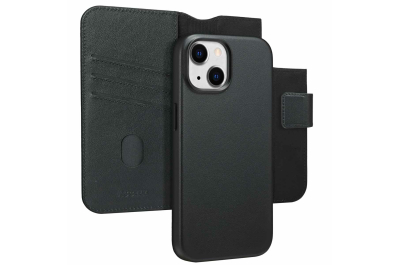 Accezz Leather Bookcase 2-in-1 met MagSafe