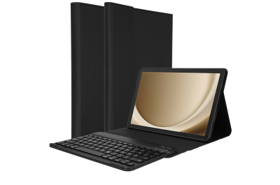 Accezz QWERTY Bluetooth Keyboard Bookcase