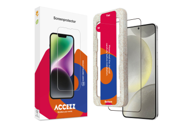 Accezz Gehard Glas Full Cover Screenprotector met applicator Samsung Galaxy S24