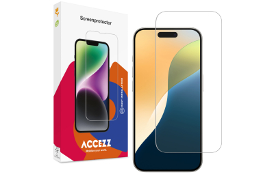 Accezz Gehard Glas Screenprotector iPhone 16 Pro