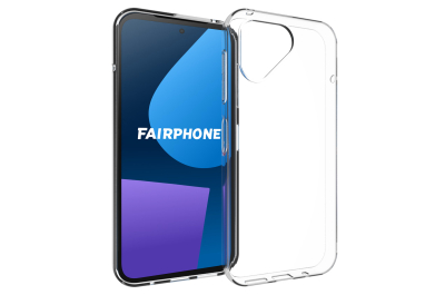 Accezz Clear Backcover Fairphone 5 - Transparant