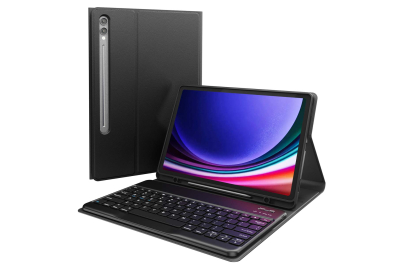 Accezz QWERTY Bluetooth Keyboard Bookcase