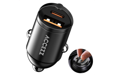 Accezz Autolader - Snellader met 2 poorten