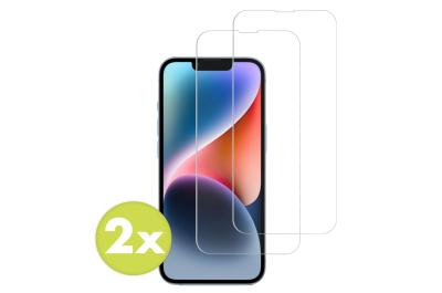 Accezz Gehard Glas Screenprotector 2-pack iPhone 13 / 13 Pro / 14 / SE 4