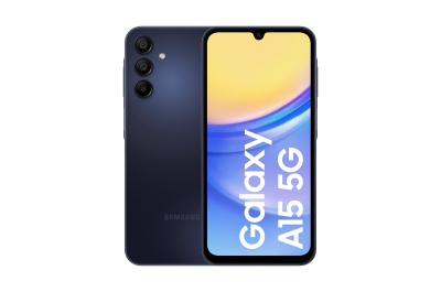 Samsung Galaxy SM-A156B 16,5 cm (6.5") Double SIM hybride Android 14 5G USB Type-C 4 Go 128 Go 5000 mAh Noir, Bleu