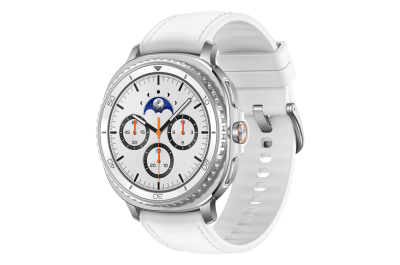 Samsung Galaxy Watch 8 Classic 3,3 cm (1.3") AMOLED 46 mm Digitaal 438 x 438 Pixels Touchscreen Zilver Wifi GPS