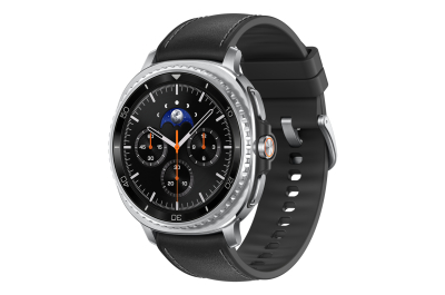Samsung Galaxy Watch 8 Classic 3,3 cm (1.3") AMOLED 46 mm Digitaal 438 x 438 Pixels Touchscreen 4G Zilver Wifi GPS