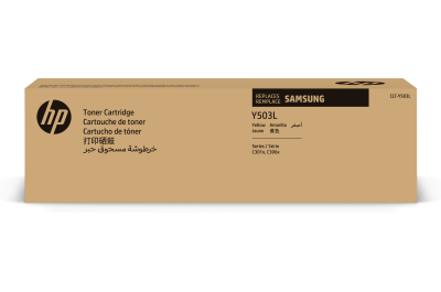 Samsung CLT-Y503L originele gele high-capacity tonercartridge