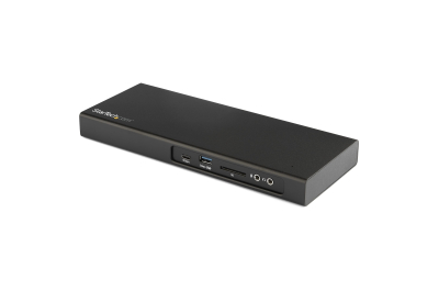 StarTech.com Dual 4K 60Hz monitor Thunderbolt™ 3 dock - PCIe M.2 en SD kaartlezer