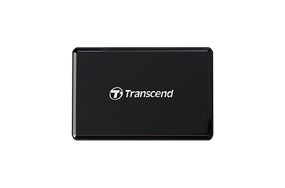 Transcend TS-RDF9K2 geheugenkaartlezer Micro-USB Zwart