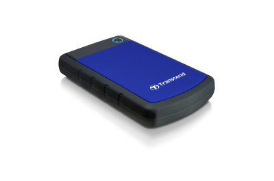 Transcend 1TB StoreJet 25H3 externe harde schijf 5400 RPM 2.5" Micro-USB B 3.2 Gen 1 (3.1 Gen 1) Zwart, Blauw