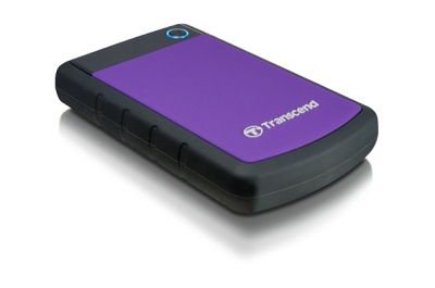 Transcend StoreJet TS1TSJ25H3P externe harde schijf 1 TB 5400 RPM 2.5" Micro-USB B 3.2 Gen 1 (3.1 Gen 1) Zwart, Paars